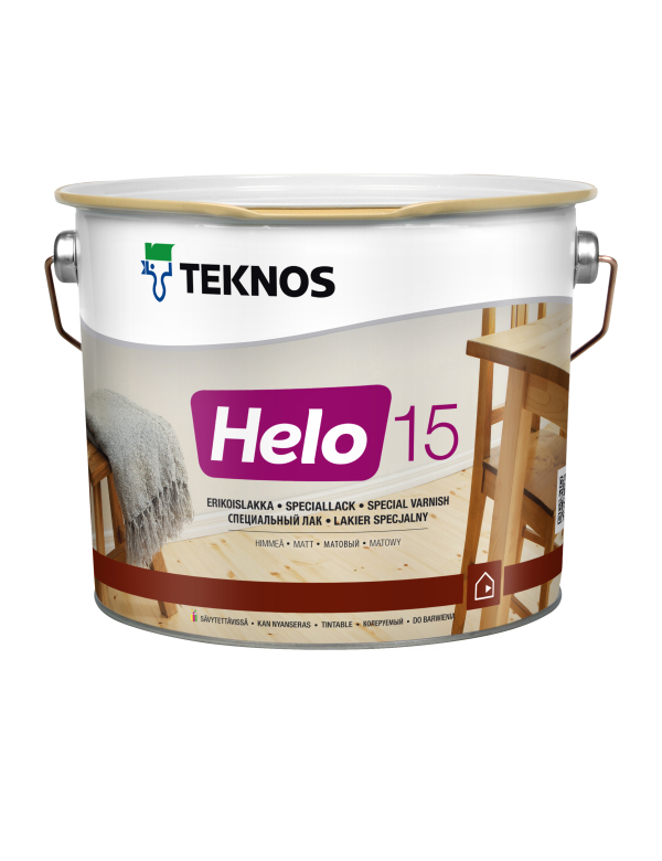 Helo 15 - Lac transparent pentru lemn si piatra. Exterior. Mat. Selectati culoarea. 3