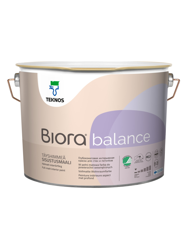 BIORA BALANCE - Vopsea lavabila pentru pereti interiori.Mat. Selectati culoarea. 3