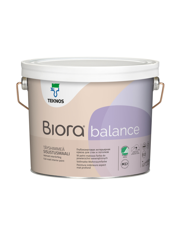 BIORA BALANCE - Vopsea lavabila pentru pereti interiori.Mat. Selectati culoarea. 2